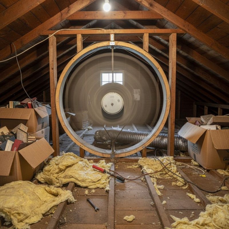 Attic Fan Installation
