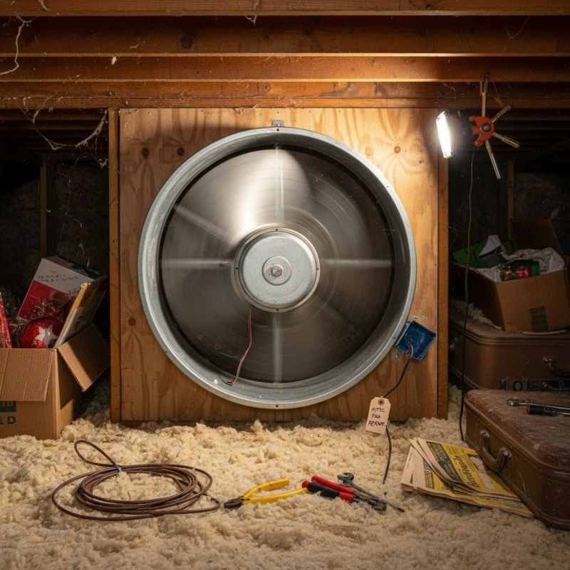 Attic Fan Installation